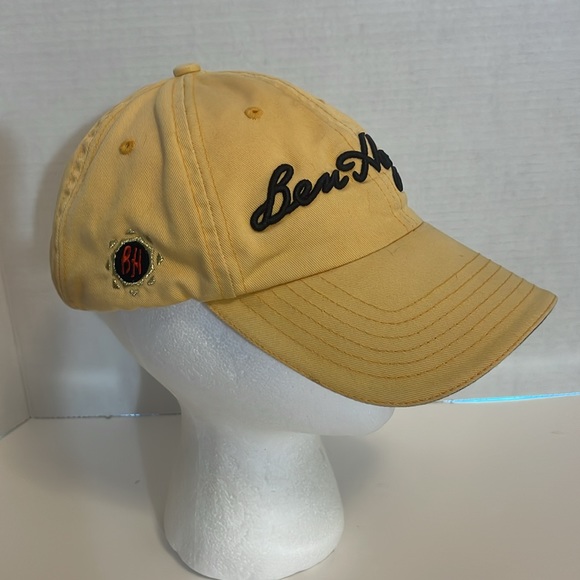 Ben Hogan baseball hat cap yellow strap adjustable golf embroidered - Picture 3 of 7